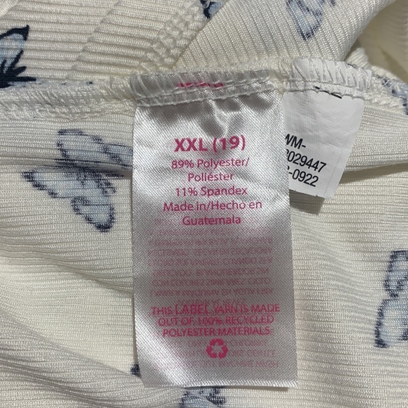 No Boundaries Long Sleeve Butterfly Print Top - Picture 3 of 3